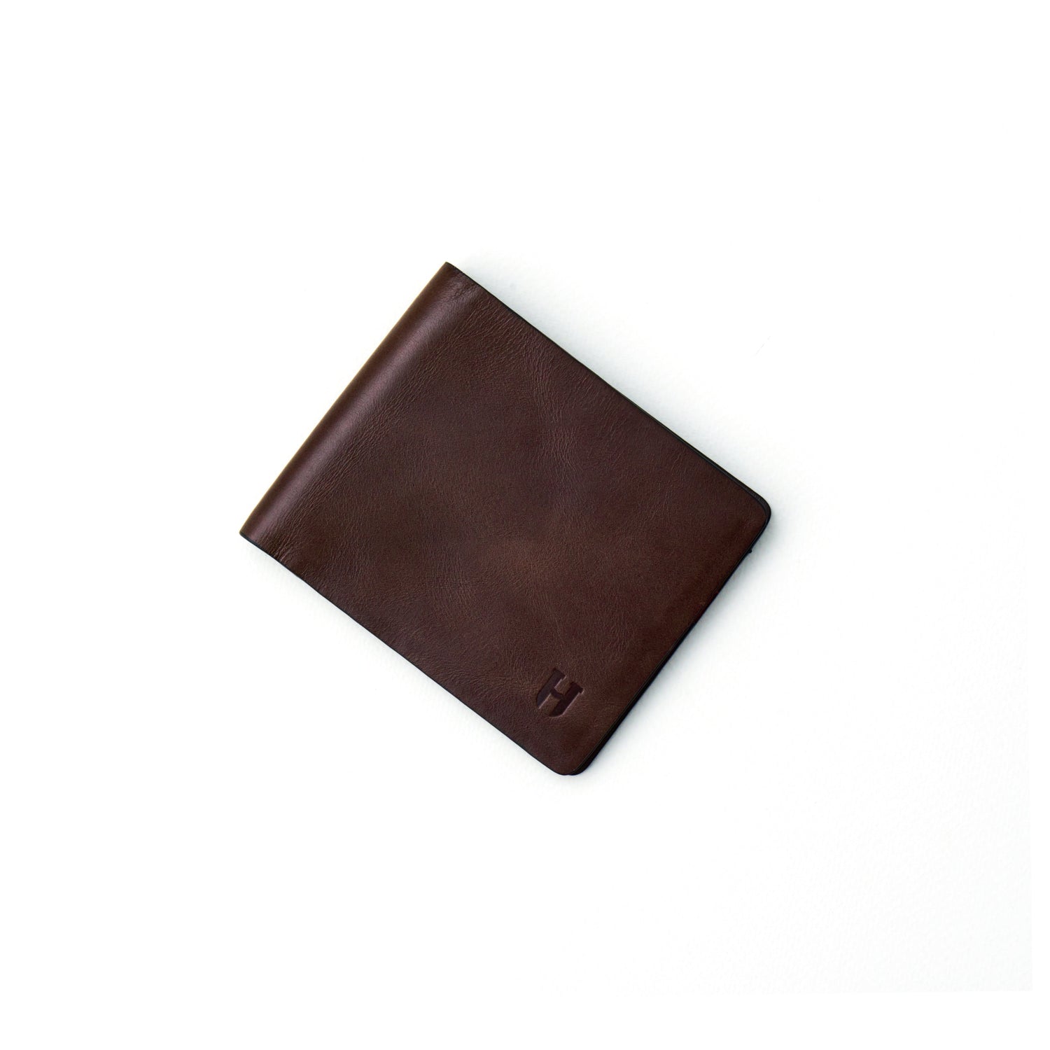 Eldridge Brown Handmade Leather Wallet - Cards and Cash Holder
