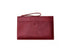 Handmade leather portfolio bag with a secure zipper, ideal for professional office use.