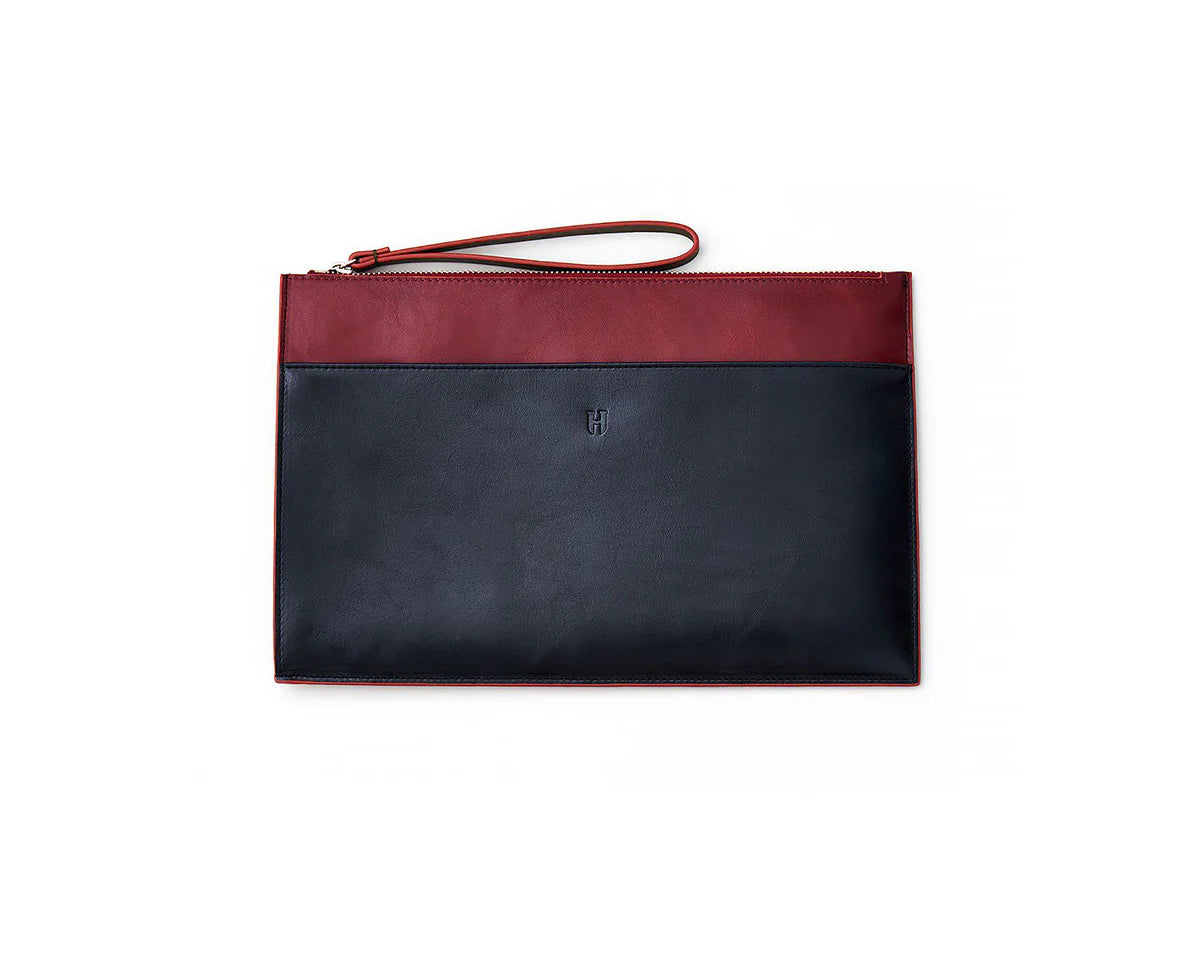 Helmbrook handmade leather portfolio bag, crafted for women seeking both elegance and durability.