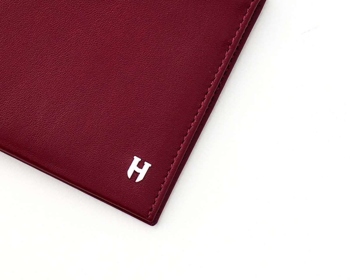 Helmbrook premium leather wallet designed with a secure cardholder for elegant use.