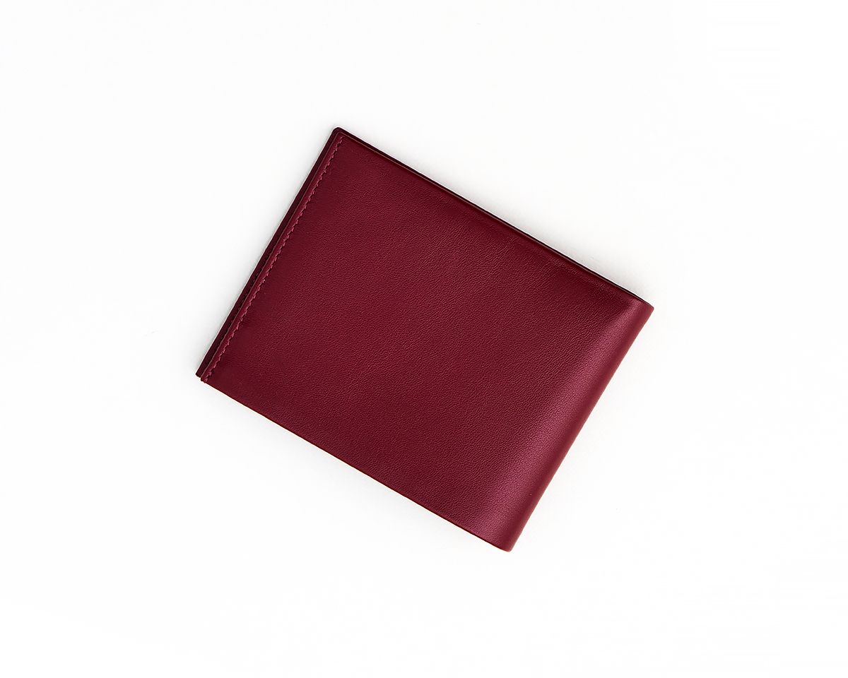 Leather wallet for men offering stylish organization for cards, cash, travel, and RFID safety.