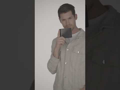 Eldridge Black Leather Cardholder - Luxury Men Accessory