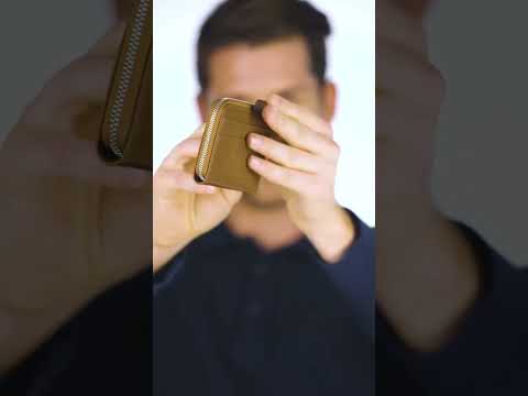 Seward Tan Color Luxury Men Wallet Handmade Leather