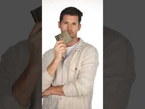 Eldridge Khaki Handmade Leather Wallet - Multi Colors