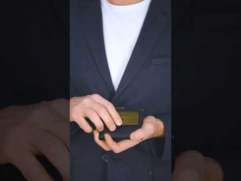 RFID Wallet for Men - Black Leather - Rigby Custom Design Wallet