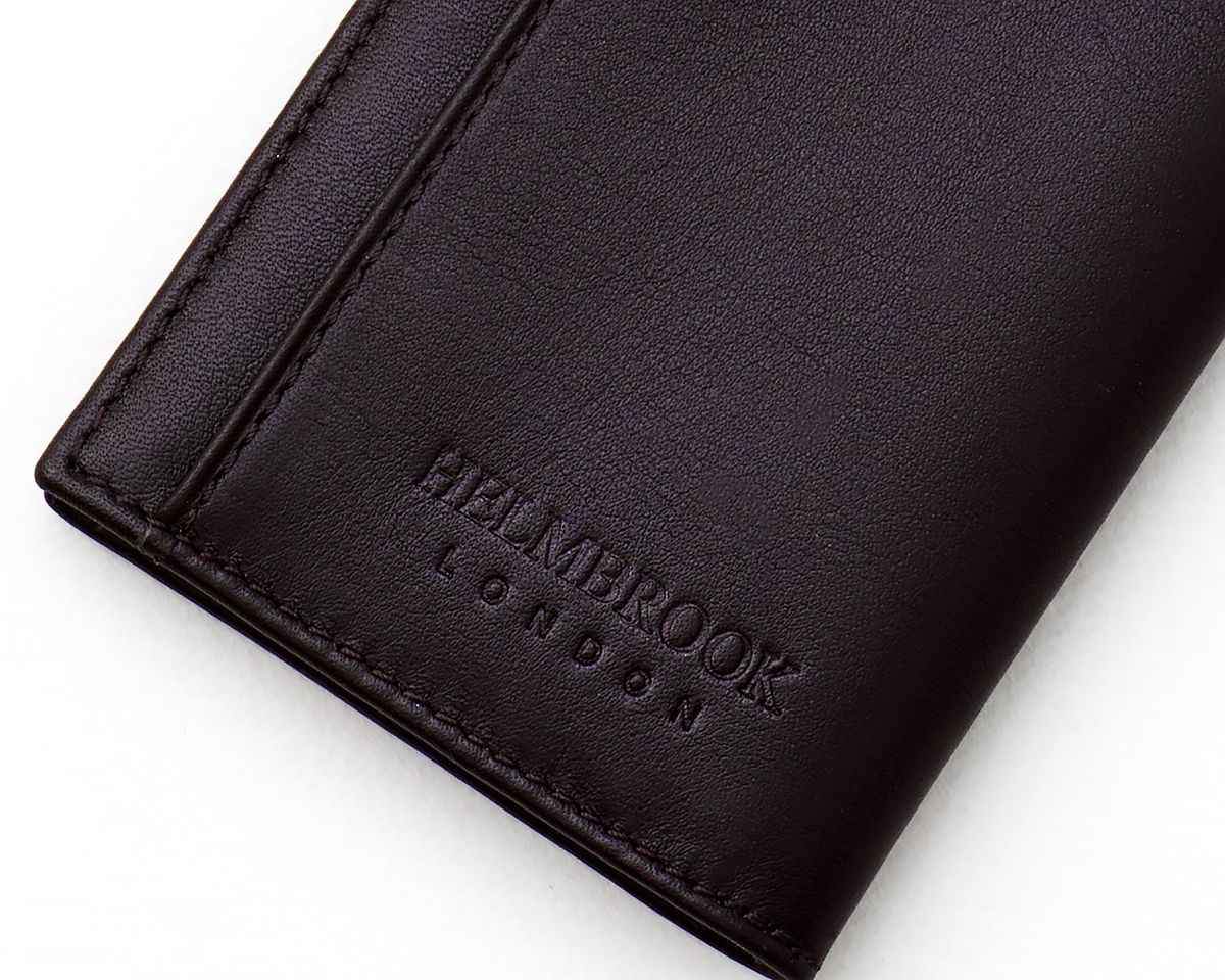 Reliable leather Townsend wallet with multiple compartments, designed for organized card storage.