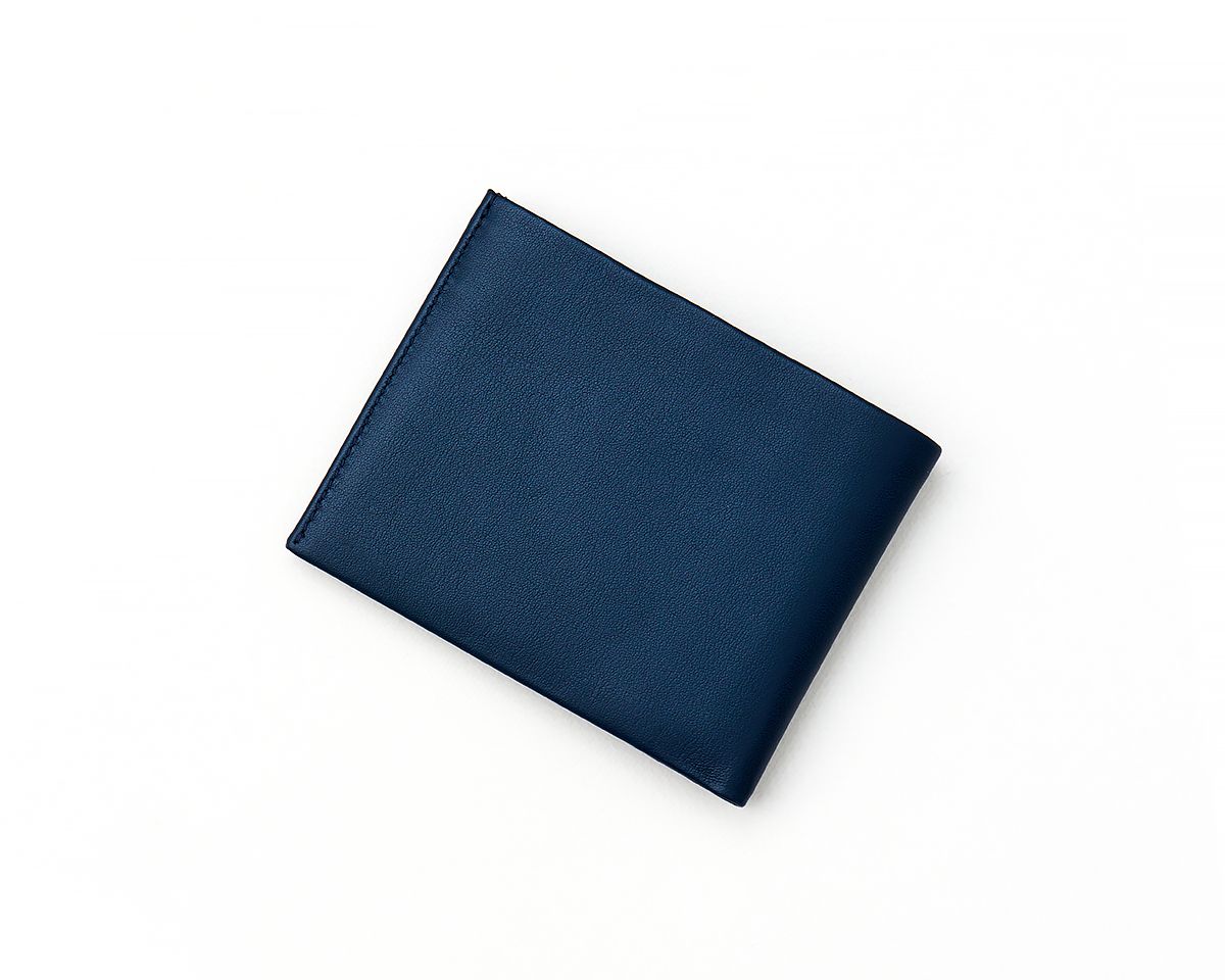 Elegant Tanner men’s wallet with multiple compartments for everyday functionality.