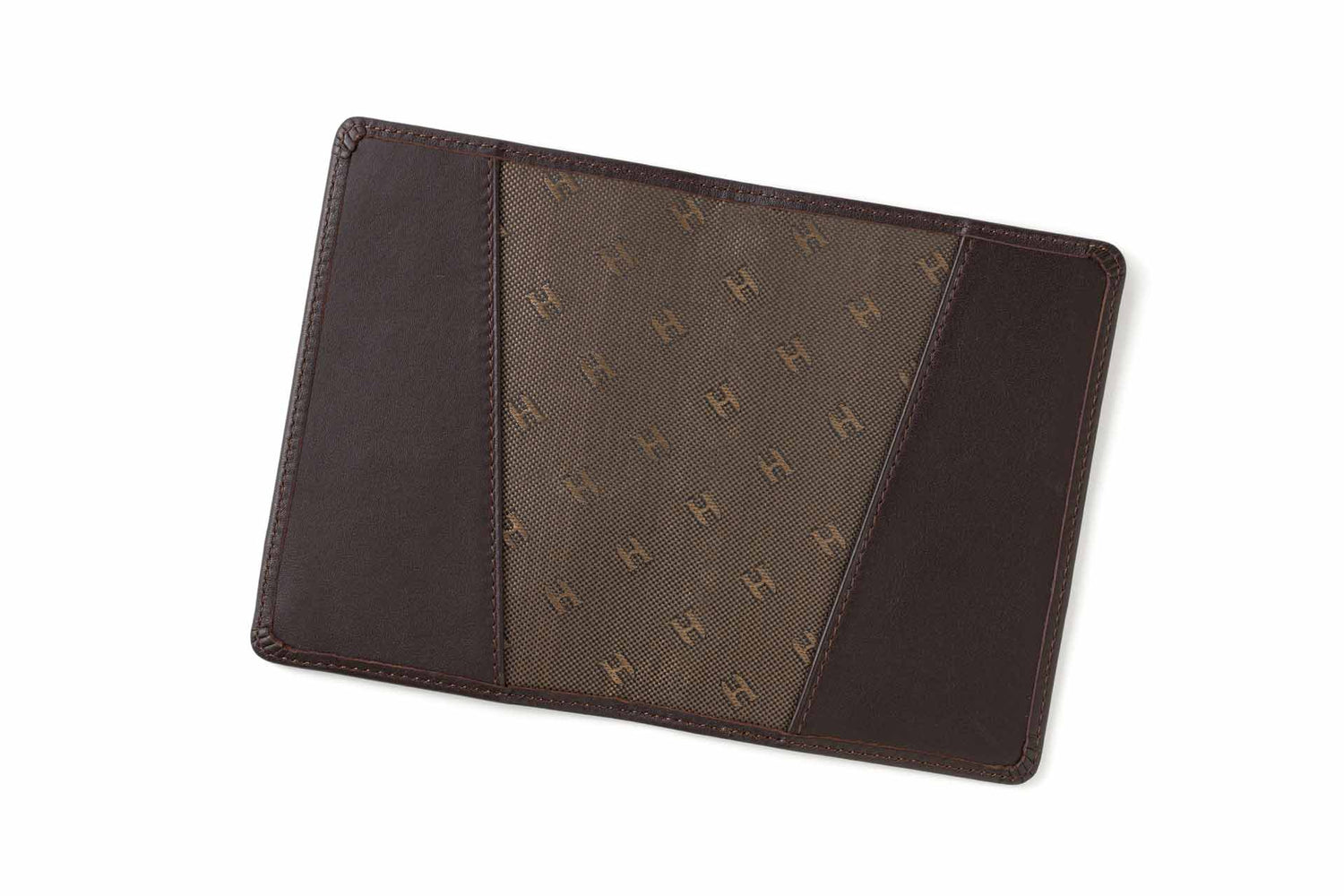 Milton Unisex Leather Handcrafted RFID-Blocking Passport Holder - Brown