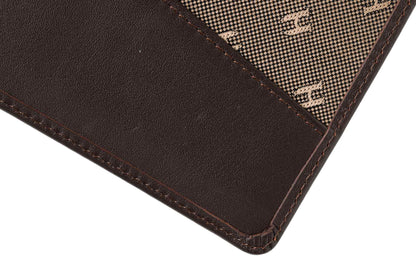 Milton Unisex Leather Handcrafted RFID-Blocking Passport Holder - Brown