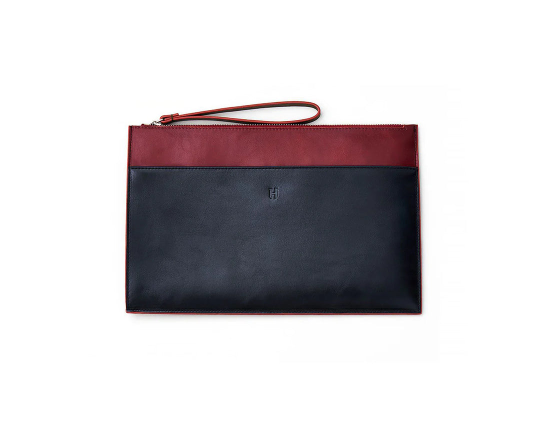 Helmbrook handmade leather portfolio bag, crafted for women seeking both elegance and durability.