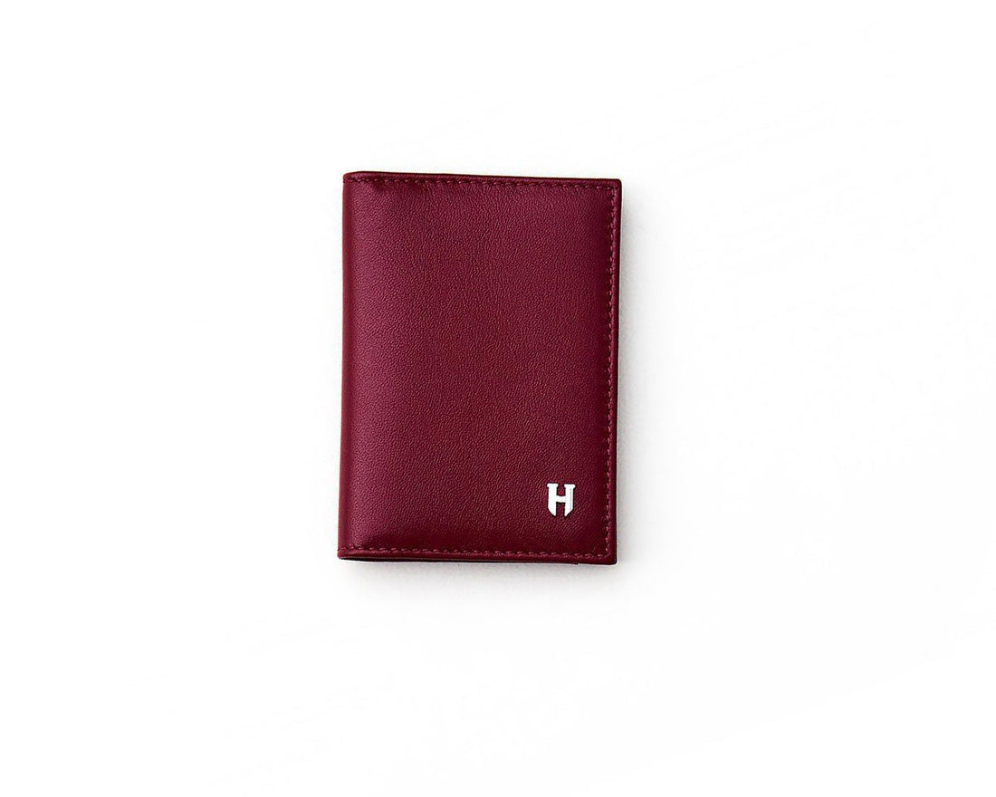 Helmbrook Townsend luxury RFID leather wallet, combining security and elegance for everyday use.