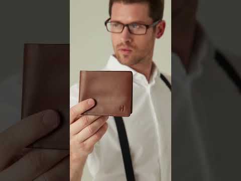 Eldridge Custom Design Wallet - RFID Blocking Style - Tan Leather