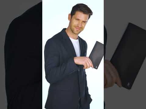 Tripp Handmade Leather Wallet - Luxury Men Wallet - Black Travel RFID