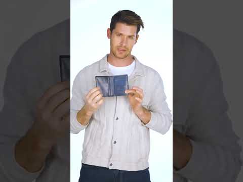 Dayton RFID Blocking Organizer - Plain Navy Edition - Secure Style