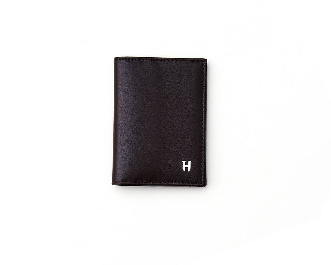 Townsend multi compartment RFID leather wallet, offering secure and organized storage for cards.